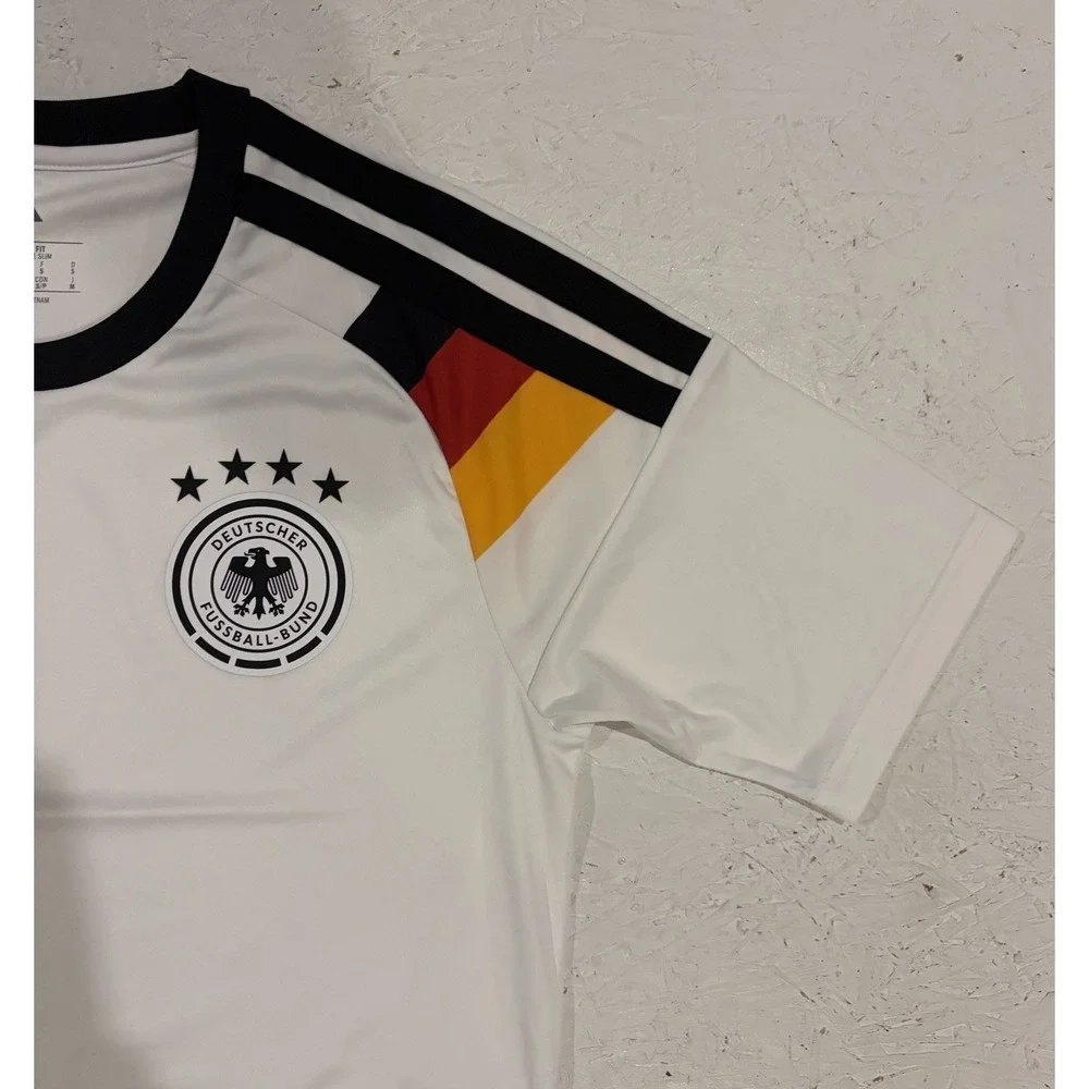 Adidas DFB GERMANY World Cup HOME JERSEY JZ4556 White Men's Small Slim Soccer